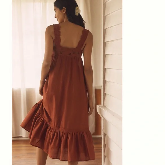 Anthropologie | Dresses | Anthropologie Midi Dress | Poshmark